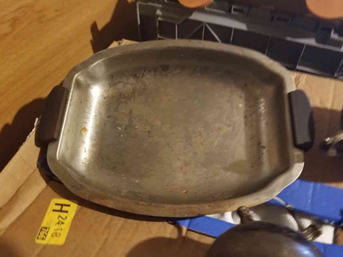 Silver plate tea set - Brazoria, Texas