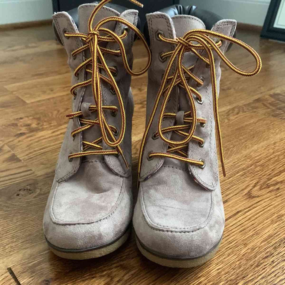 Womens Rock and Candy by Zigi Tan Suede Ankle Boots - Wheat Ridge, Colorado - FleaMarketBay