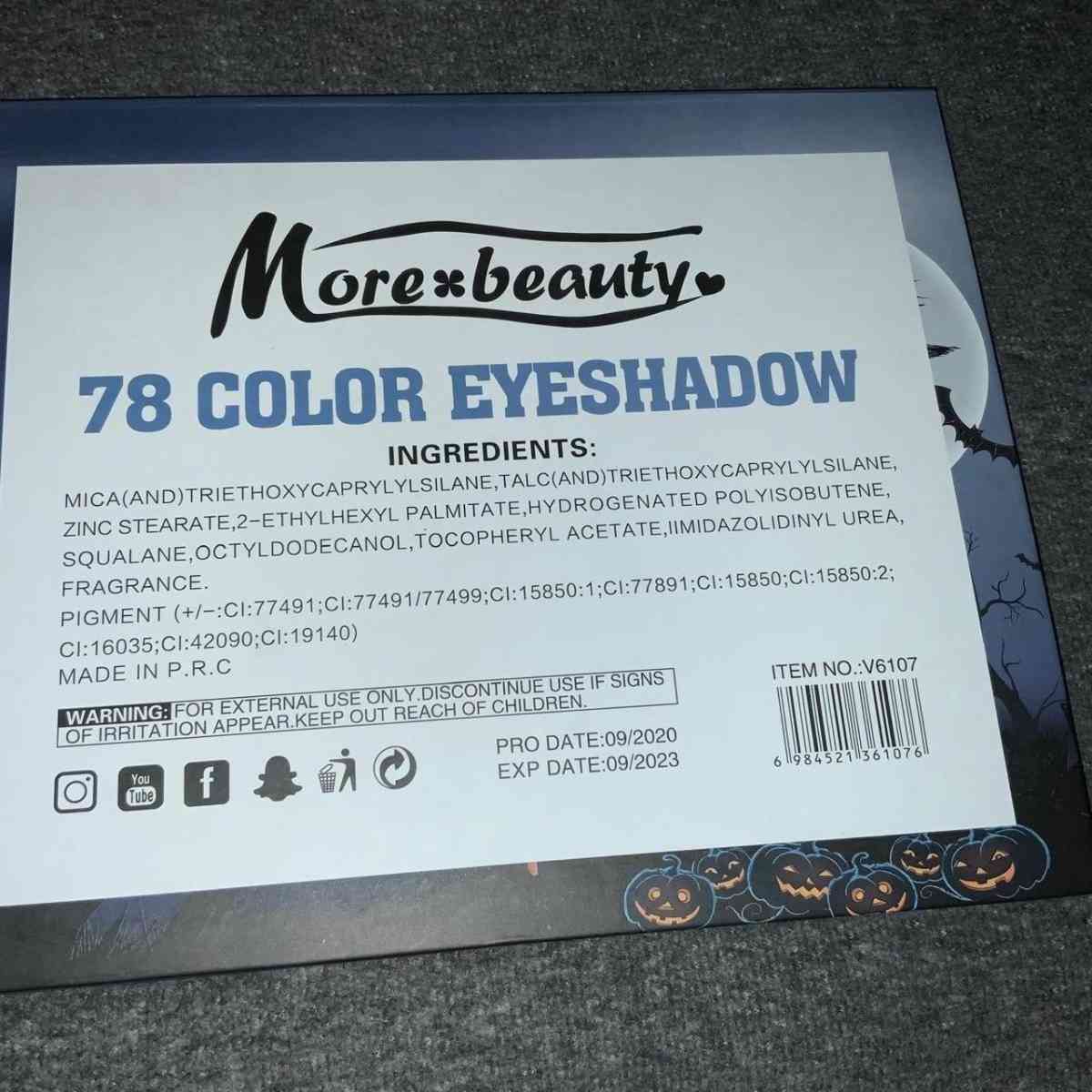 More Beauty Eyeshadow Palette 78 colors - Jacksonville, Florida - FleaMarketBay