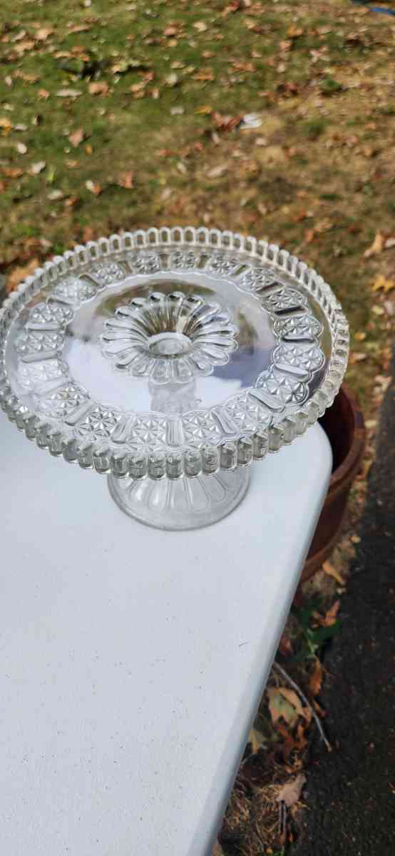 Adams Cottage Cake Stand - Enfield, Connecticut - FleaMarketBay