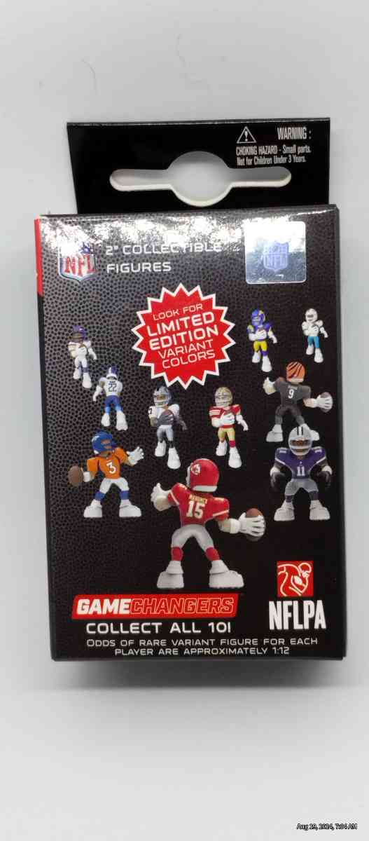 NFL Game Changers 2 inch collectible figures - Hendersonville, North Carolina - FleaMarketBay
