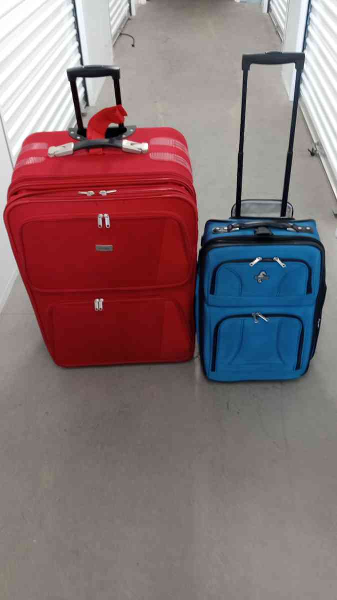 the 2 suit flight bag  big and mini - Belmont, California - FleaMarketBay