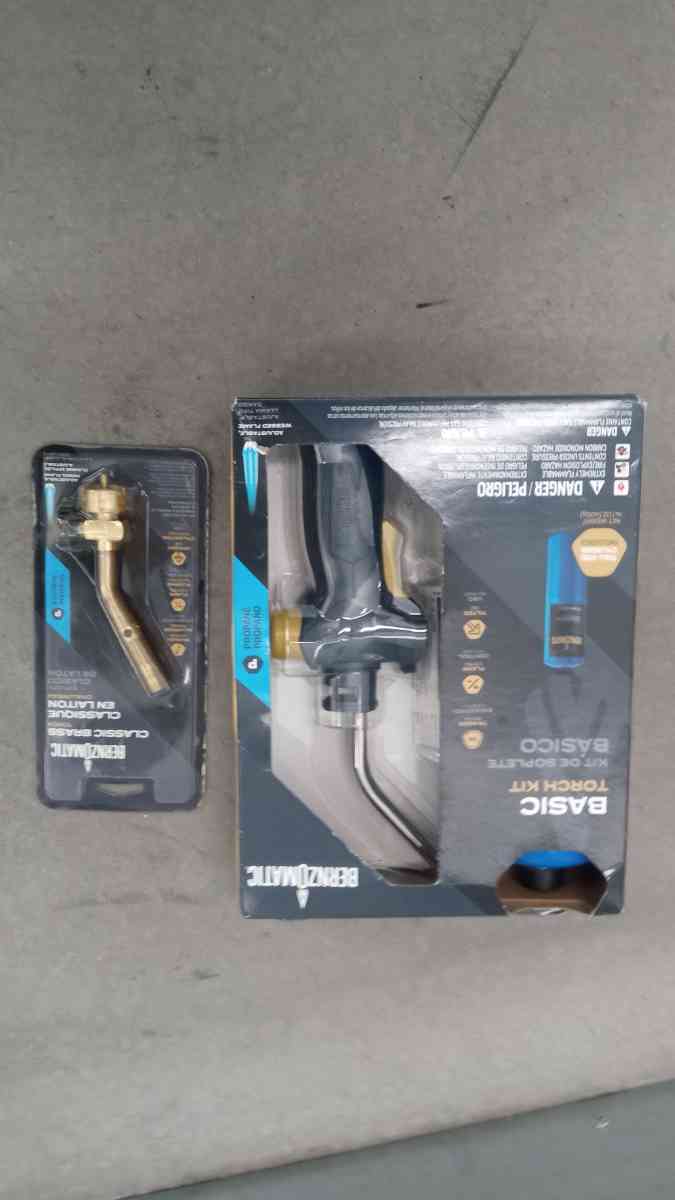 BERNZOMATIC kit brass torch - Belmont, California - FleaMarketBay