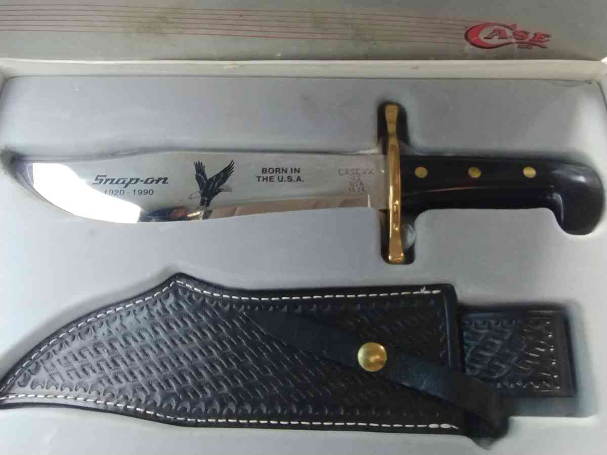 Case XX Snap on Bowie knife - Glen Mills, Pennsylvania - FleaMarketBay