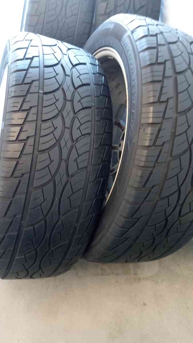 set of 4 tires and wheels R22 - Belmont, California - FleaMarketBay