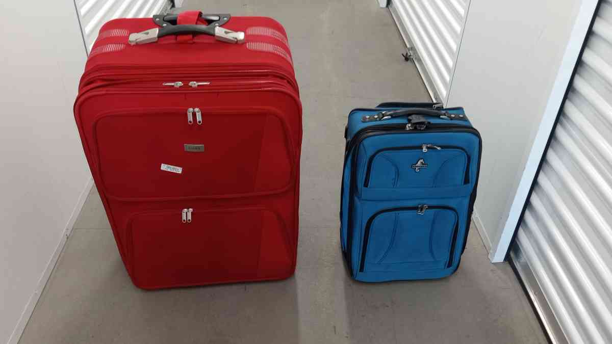 the 2 suit flight bag  big and mini - Belmont, California - FleaMarketBay