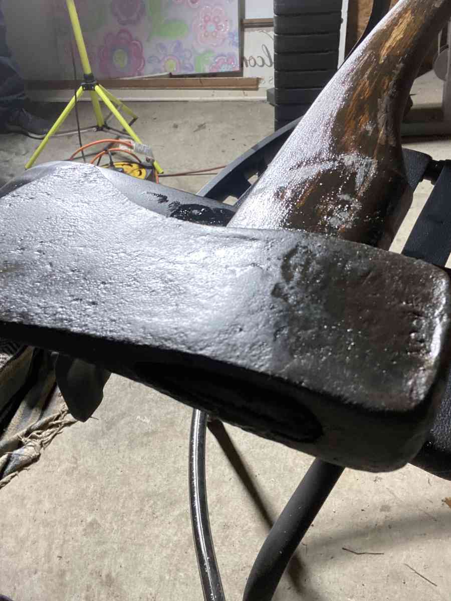 restored 1896 antique felling axe - Dalton, Georgia - FleaMarketBay