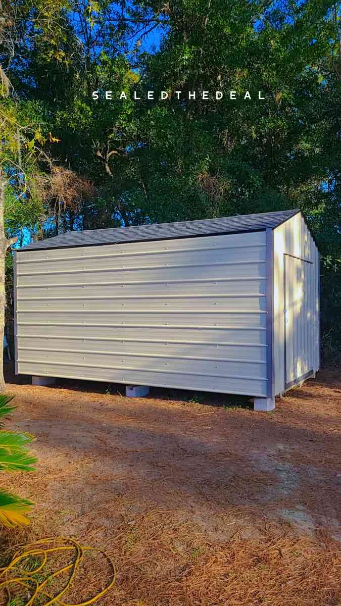 10x16 Metal Shed - Ocala, Florida - FleaMarketBay