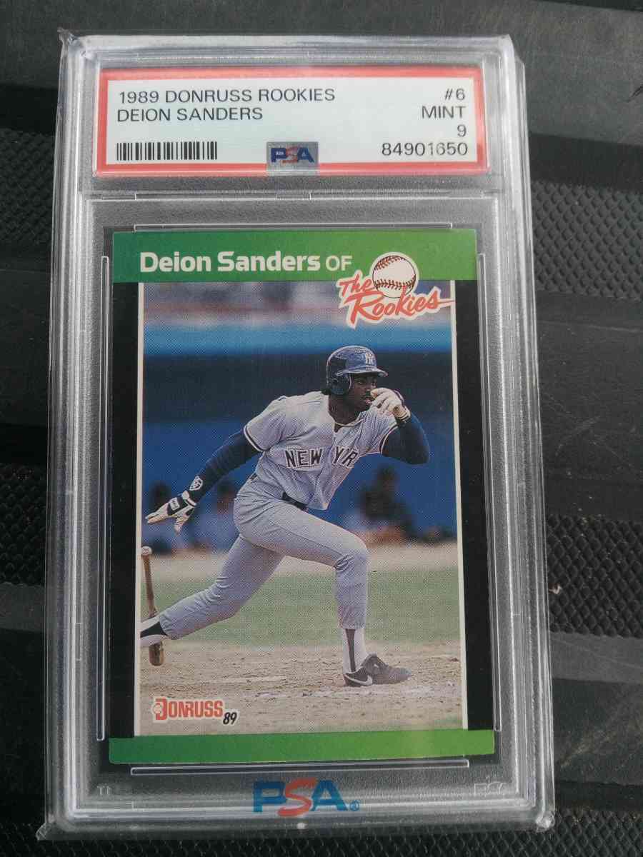1989 Donruss rookies deion sanders - Sparta, Tennessee