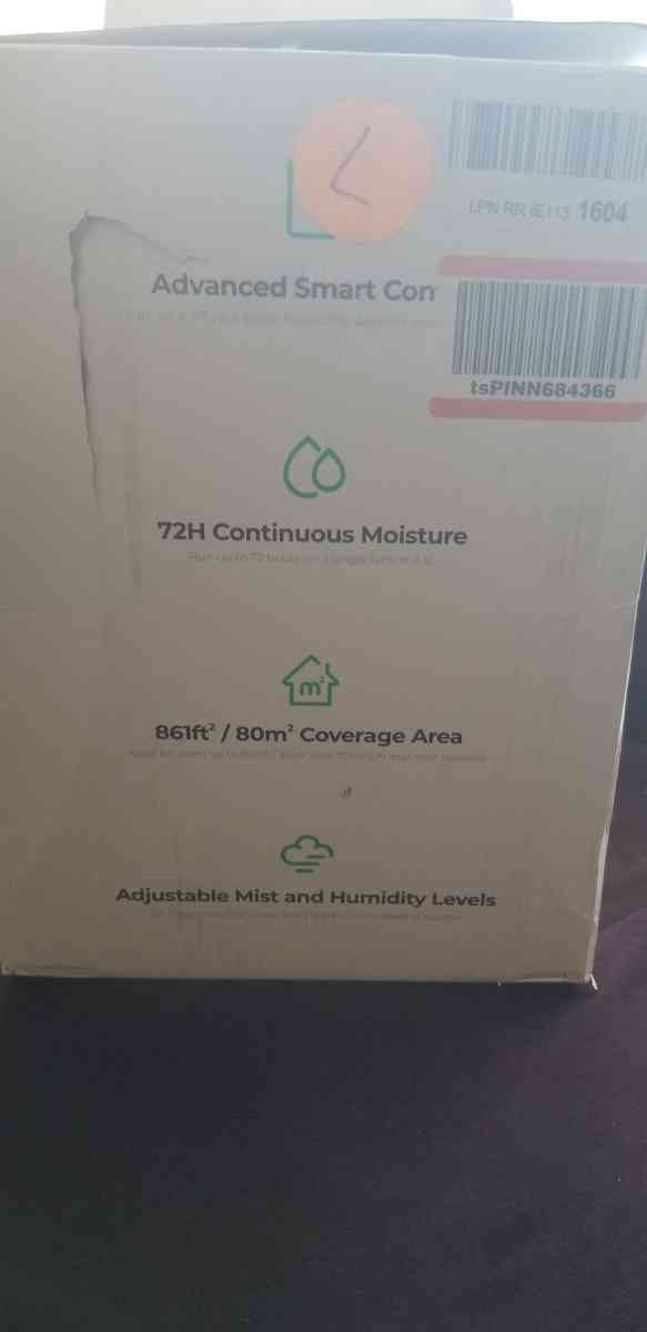 HOMVANAsmart hybrid Ultrasonic Humidifier - Mount Juliet, Tennessee - FleaMarketBay