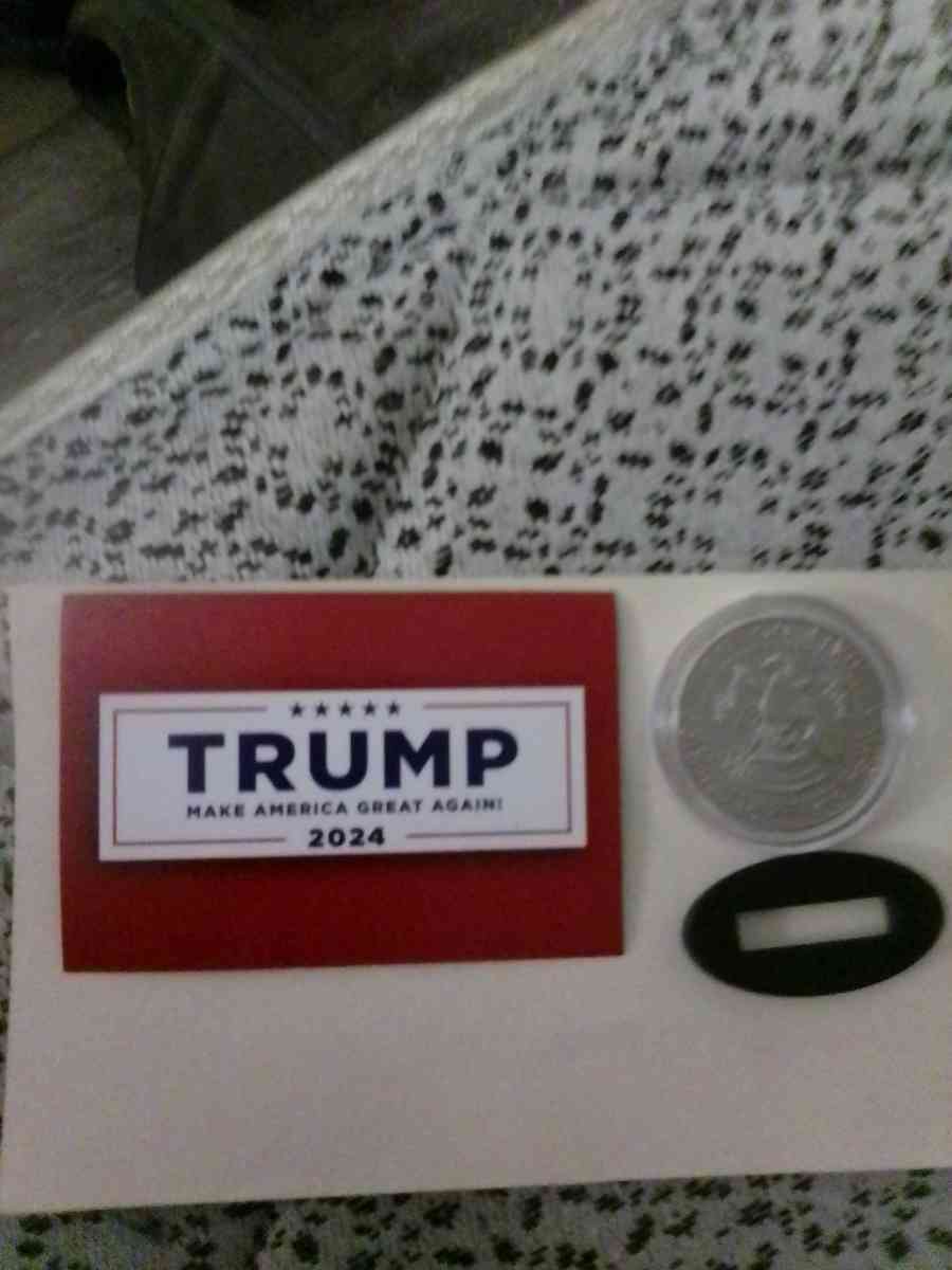 2024 Trump Colored Collector Coin - Mingo Junction, Ohio