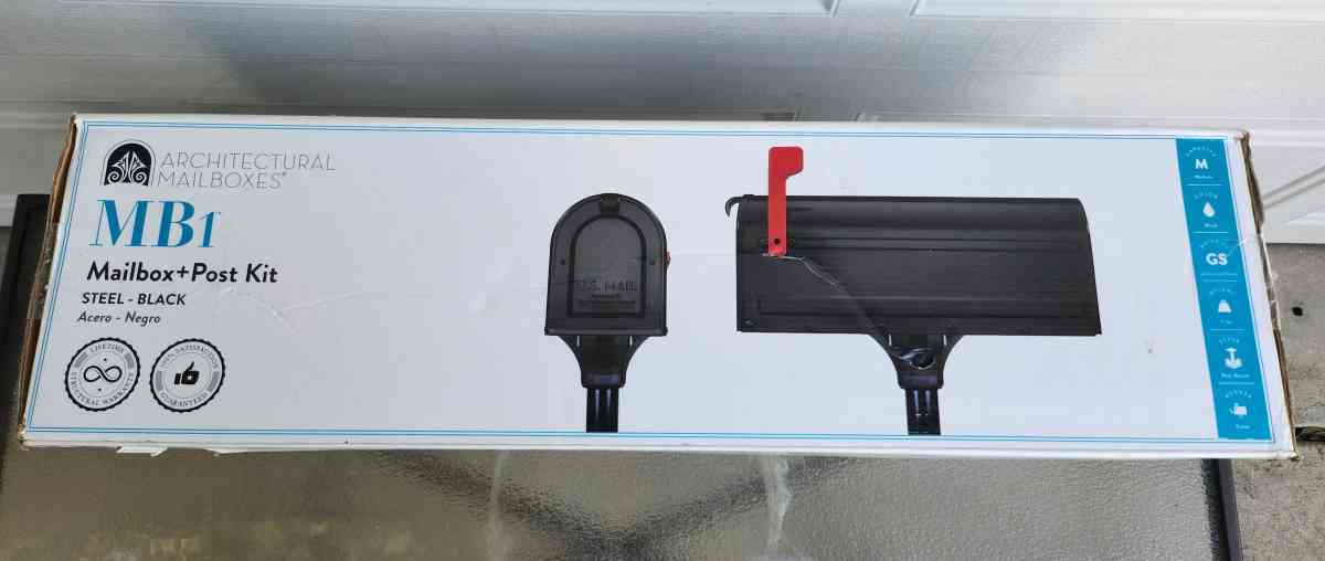 Architectural Mailboxes MB1 Mailbox and Post Kit - Homosassa, Florida - FleaMarketBay