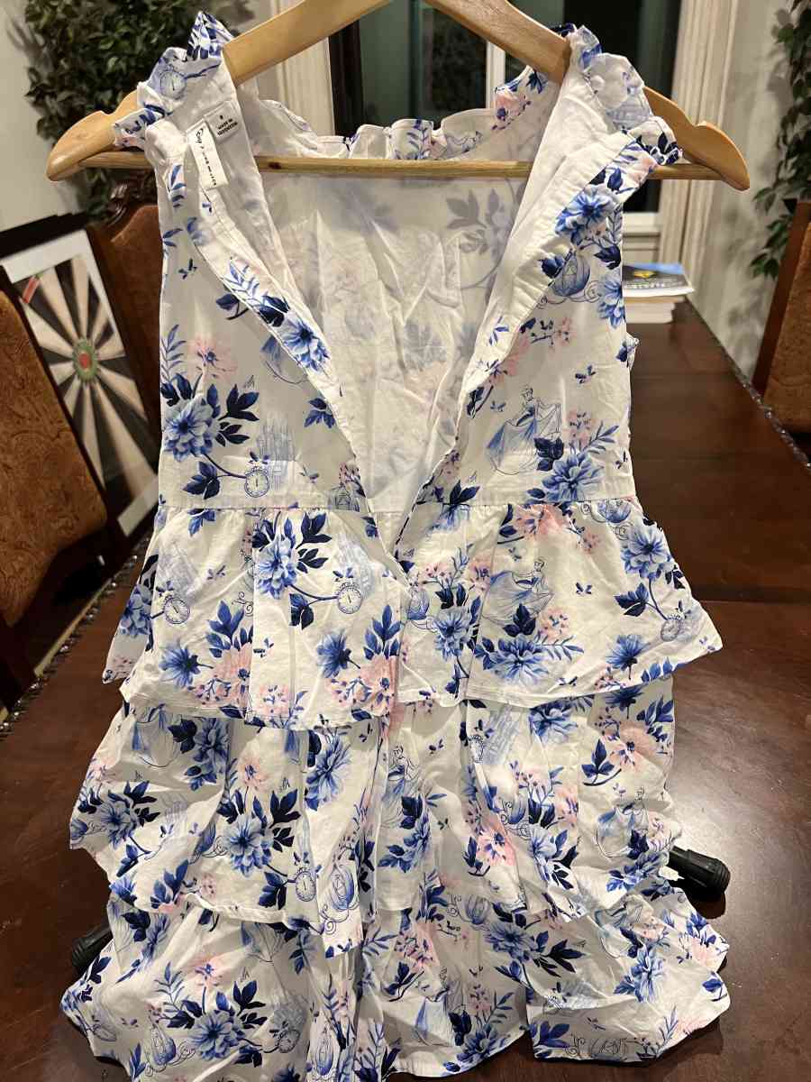 Janie and Jack Cinderella Dress and Floral dress size 8 - Bakersfield, California - FleaMarketBay