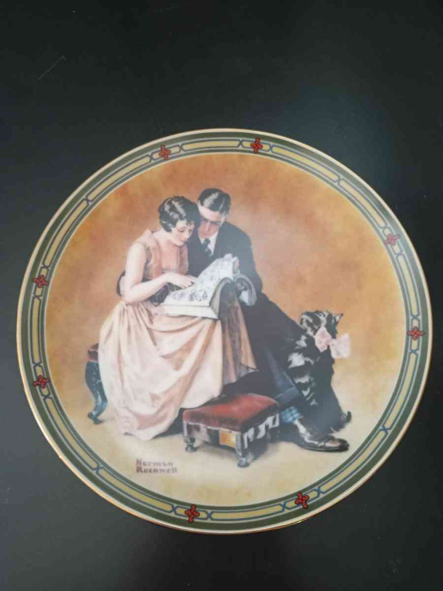 4 Norman Rockwell decorative plates - Colorado Springs, Colorado - FleaMarketBay