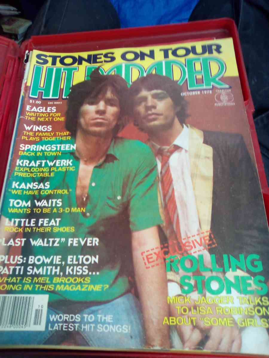 rolling stones hitparader 1978 - San Antonio, Texas