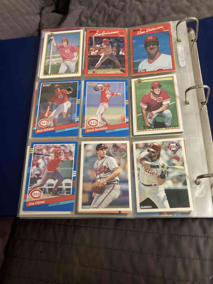 binder of baseball cards - Saint Clairsville, Ohio - FleaMarketBay
