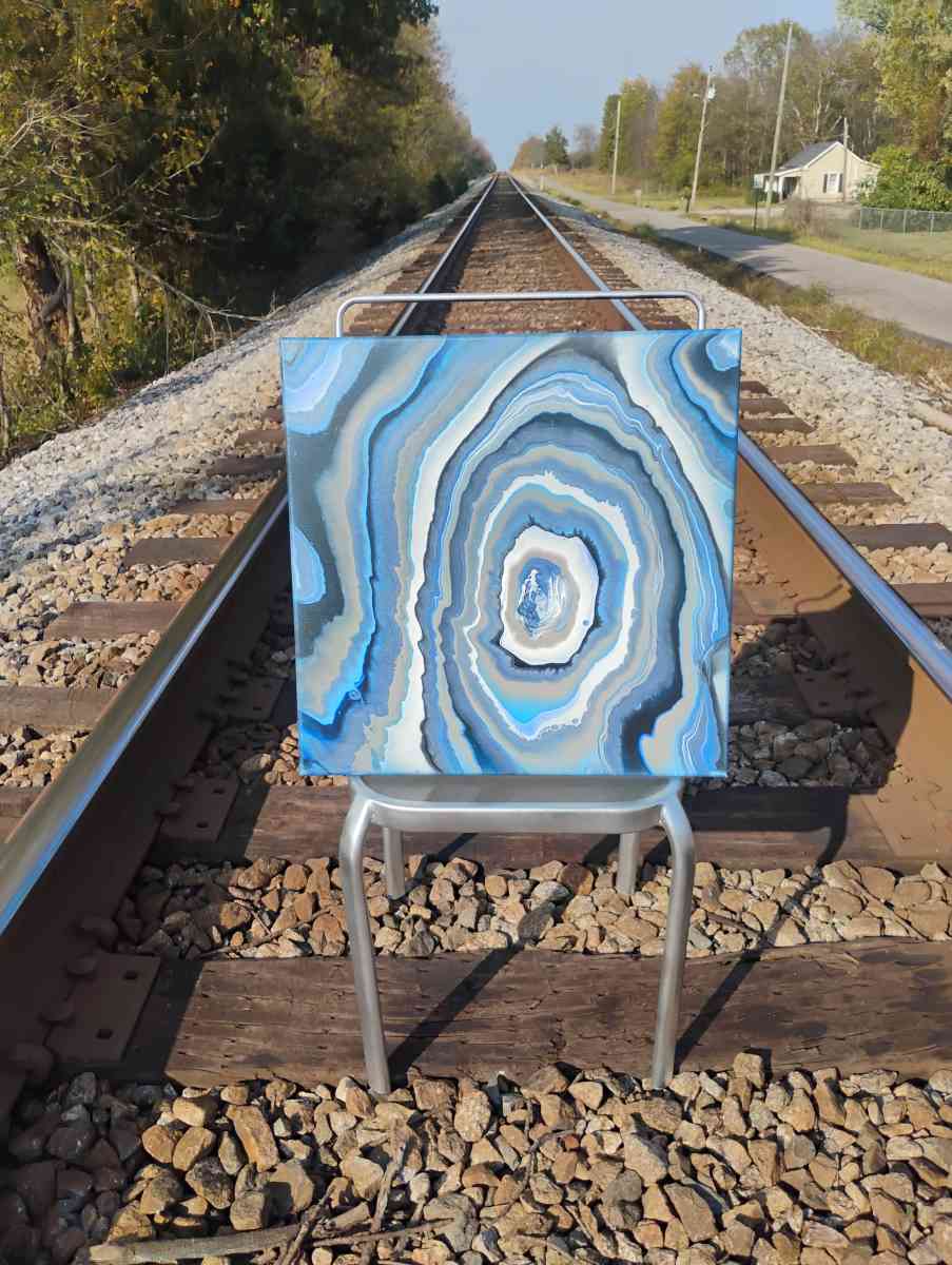 20in x 20in Acrylic Painting on Canvas - Christiana, Tennessee