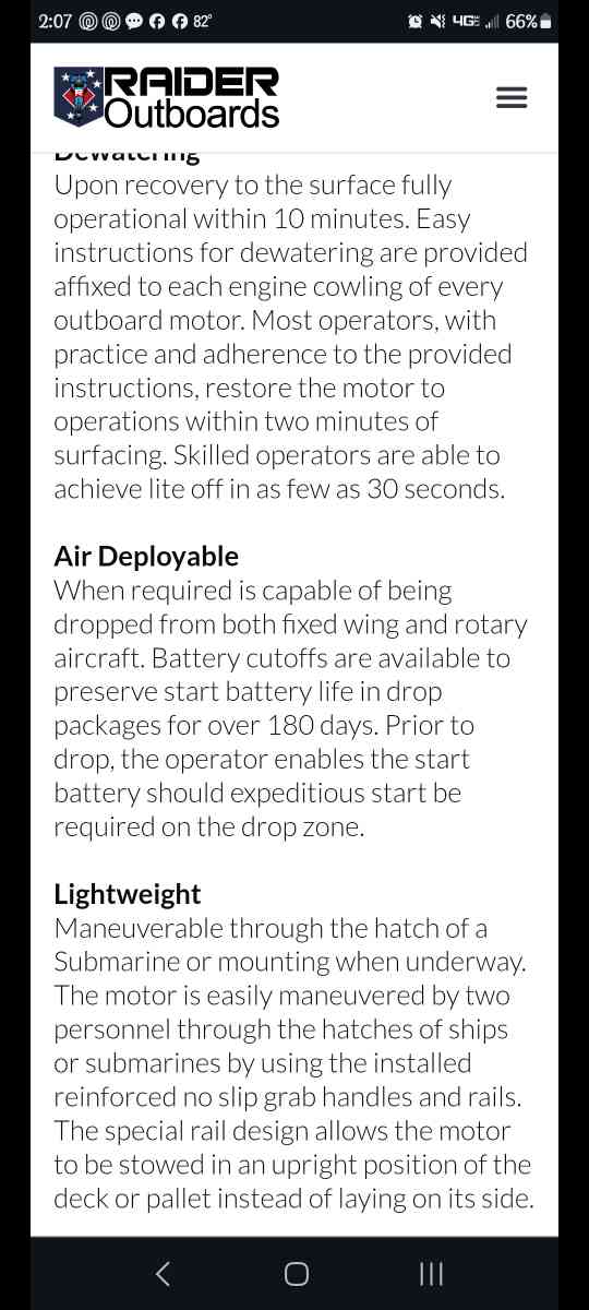 raider 40hp outboard - Youngstown, Florida - FleaMarketBay