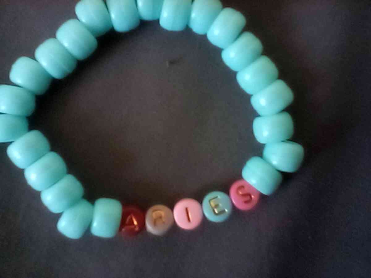 handmade bead and string zodiac bracelets I made myself - Smyrna, Tennessee - FleaMarketBay