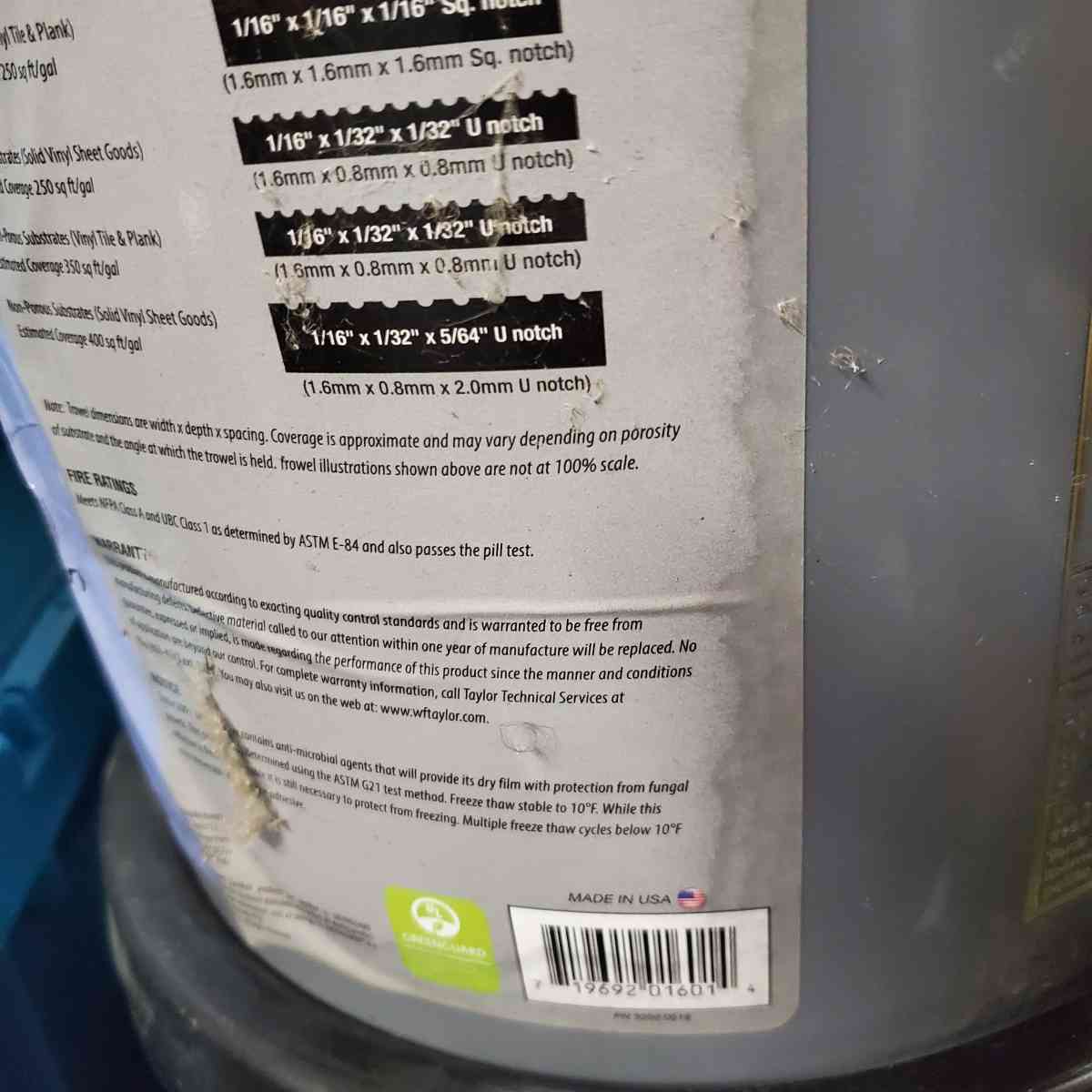 Tuff Grip 2091 Tps Pressure Sensitive Vinyl  Rubber Flooring - Rock Island, Tennessee - FleaMarketBay