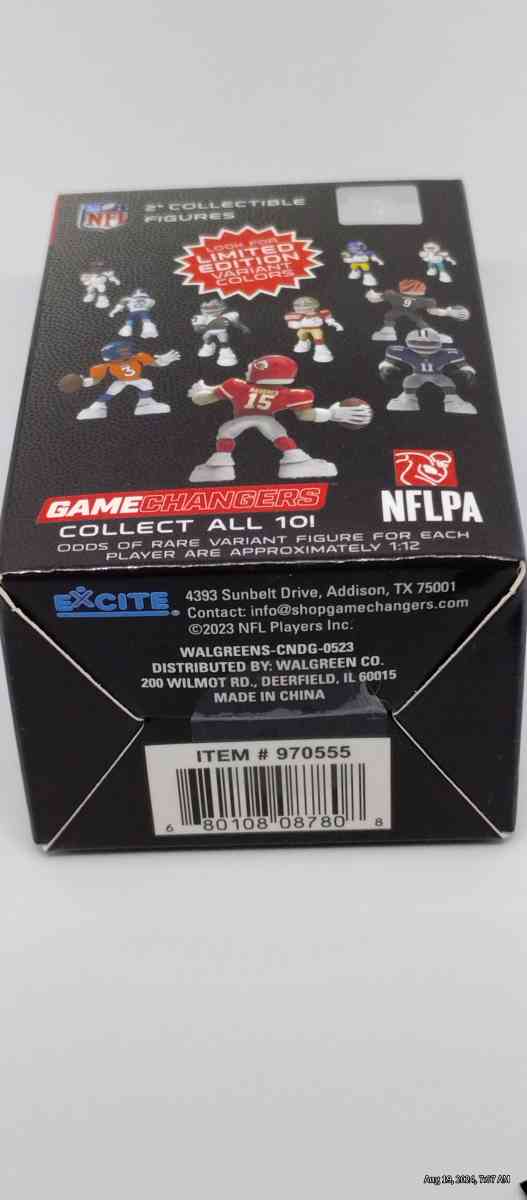 NFL Game Changers 2 inch collectible figures - Hendersonville, North Carolina - FleaMarketBay