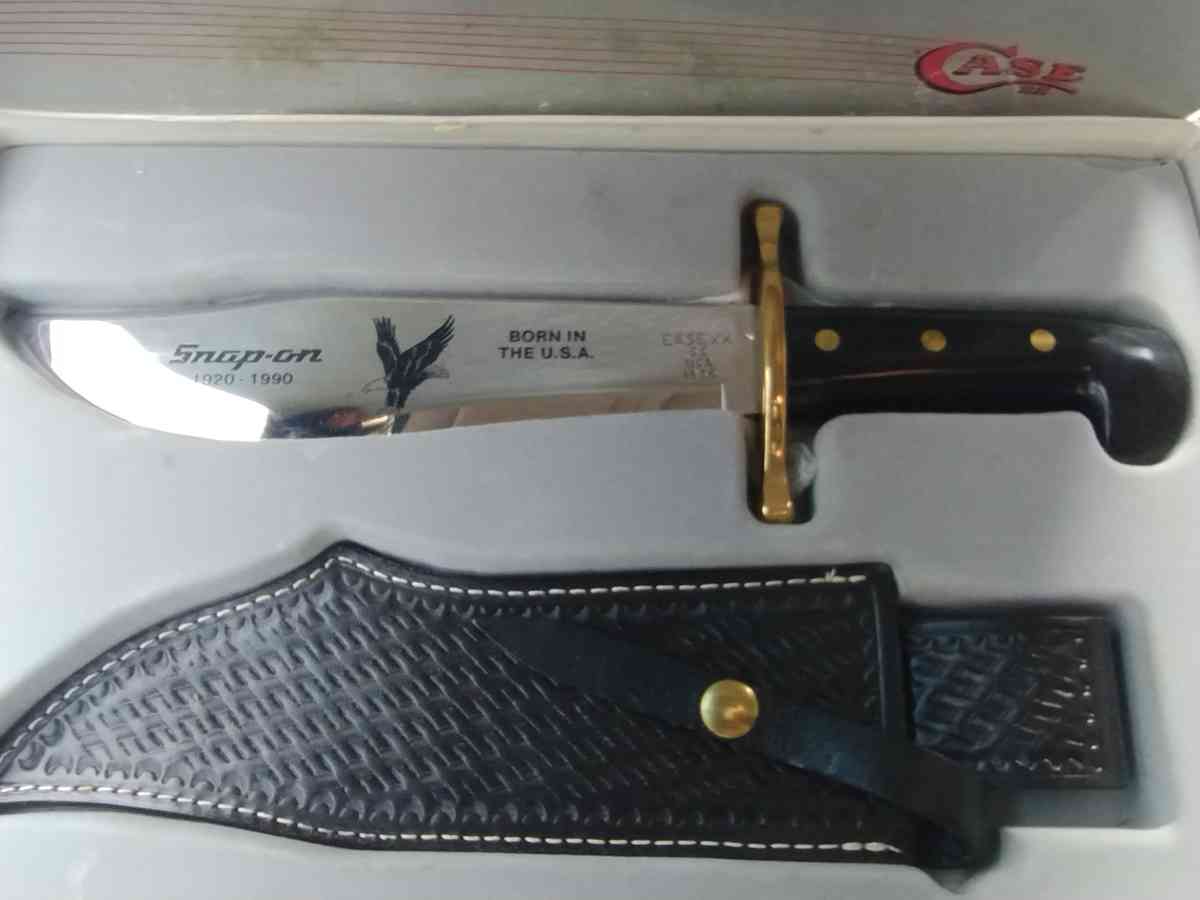 Case XX Snap on Bowie knife - Glen Mills, Pennsylvania - FleaMarketBay