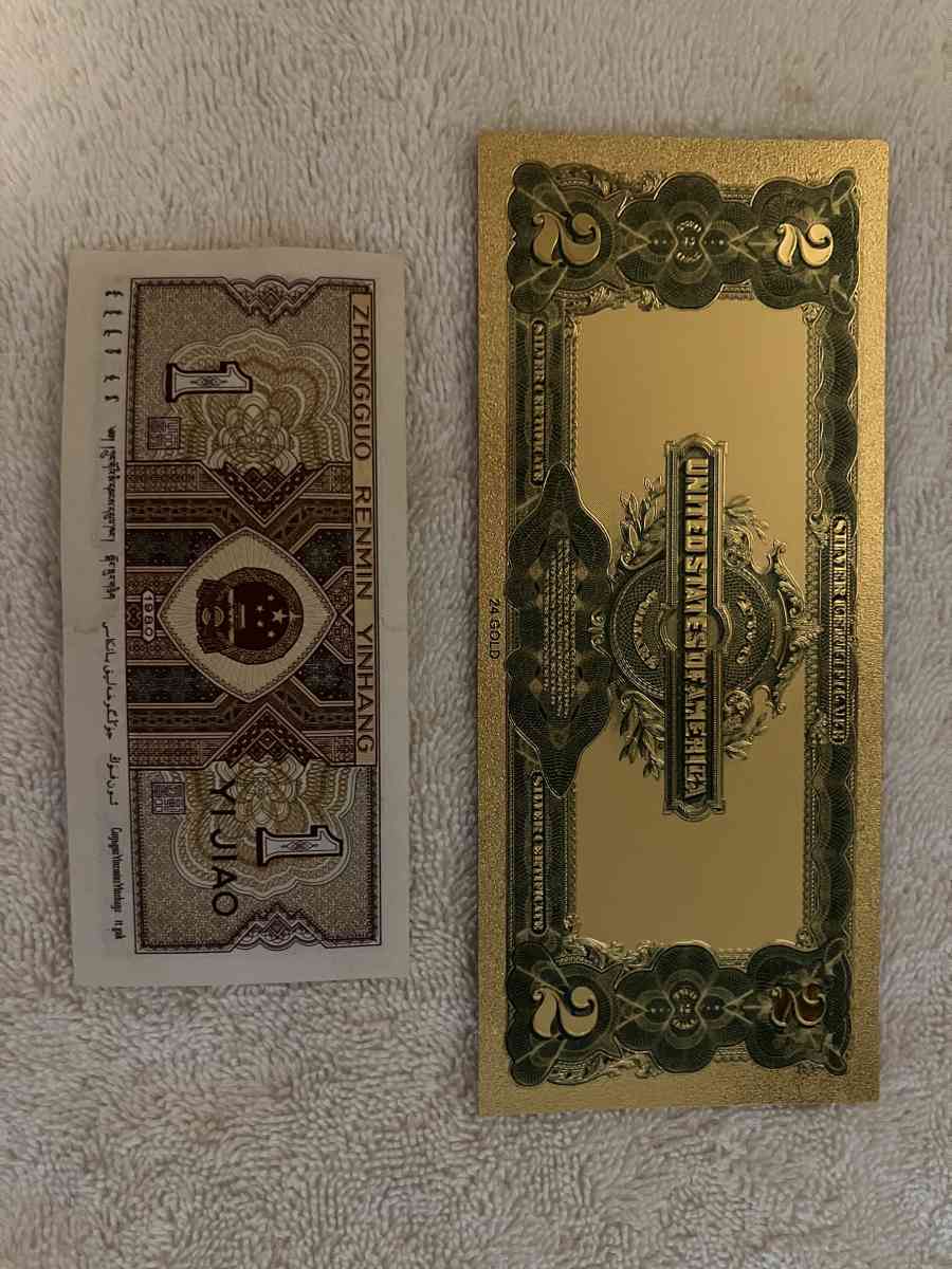Gold Collectible Bank Note - Pennsville, New Jersey