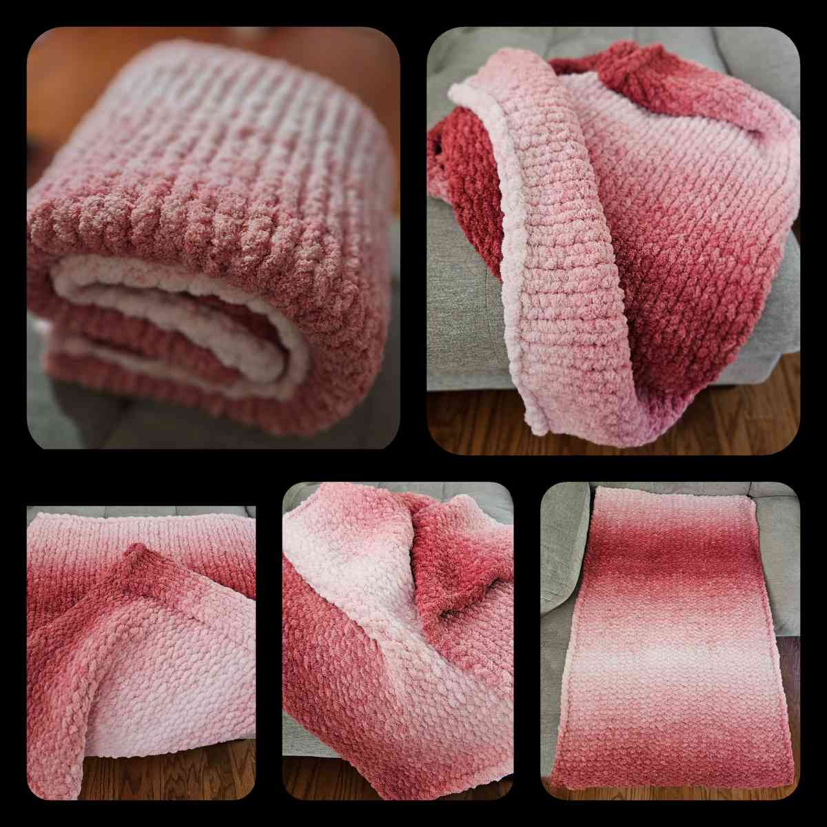 Soft Ombre Sofa Throw - Durham, North Carolina - FleaMarketBay