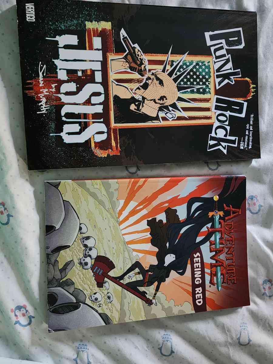 2 like new graphic novels - Taneytown, Maryland - FleaMarketBay