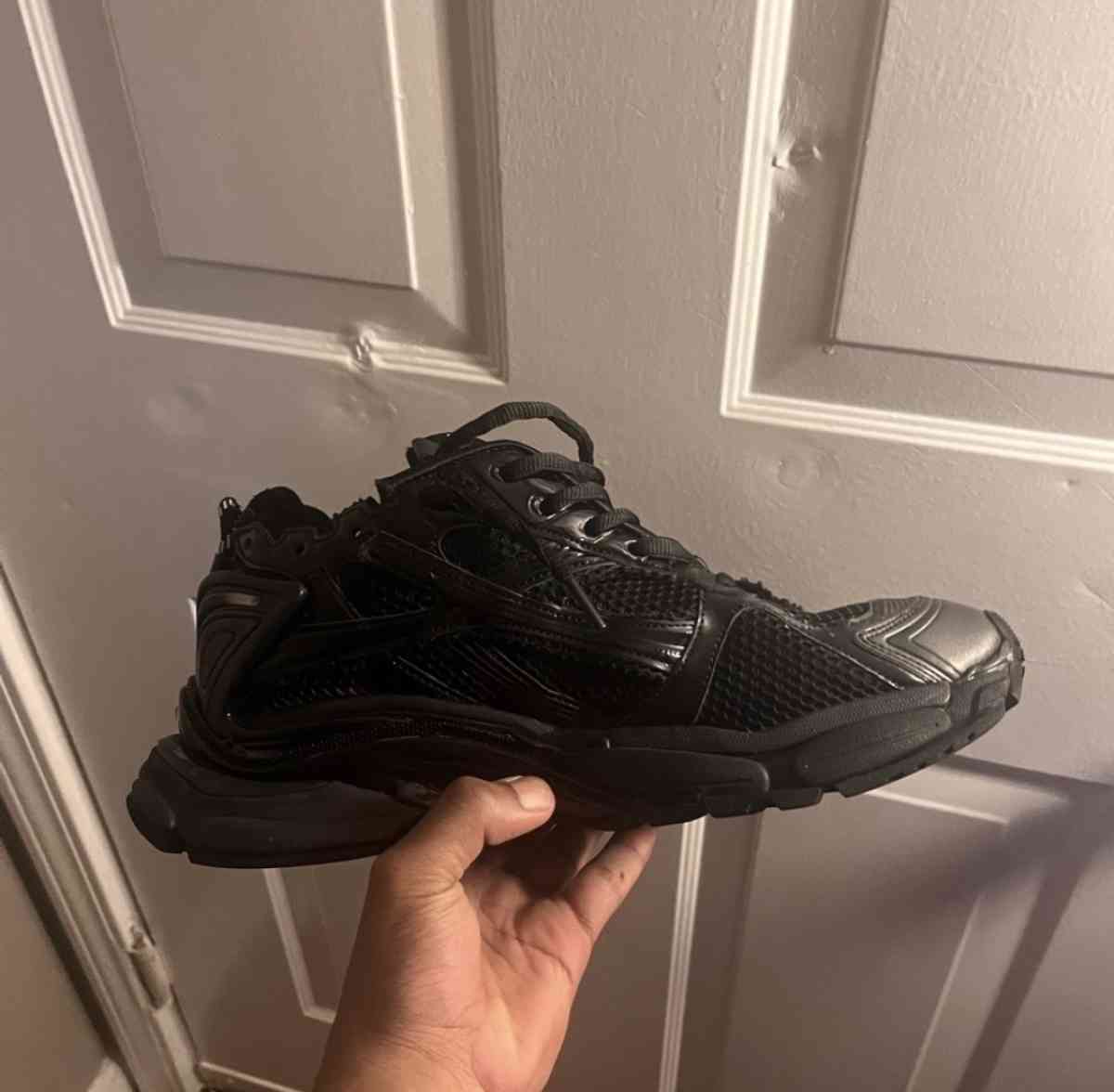 black balenciaga runner sneakers - Baltimore, Maryland - FleaMarketBay