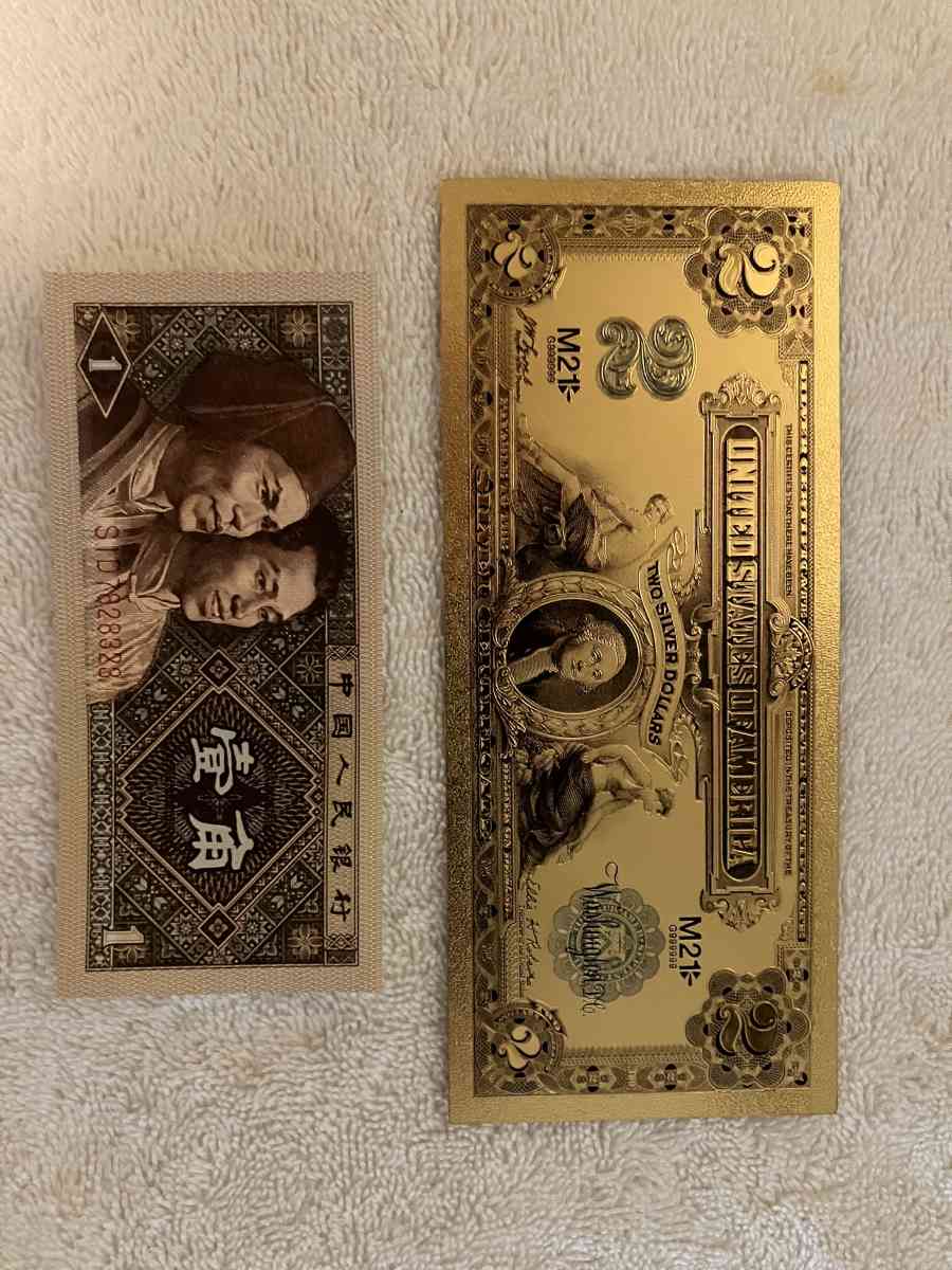 Gold Collectible Bank Note - Pennsville, New Jersey - FleaMarketBay