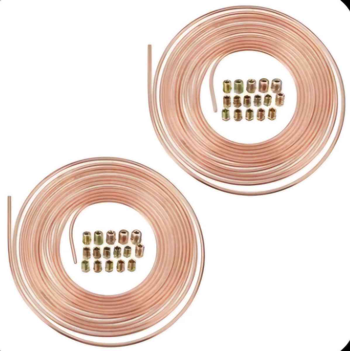 2 sets of 25ft Copper Nickel Brake Line Tubing Kit - Eugene, Oregon - FleaMarketBay