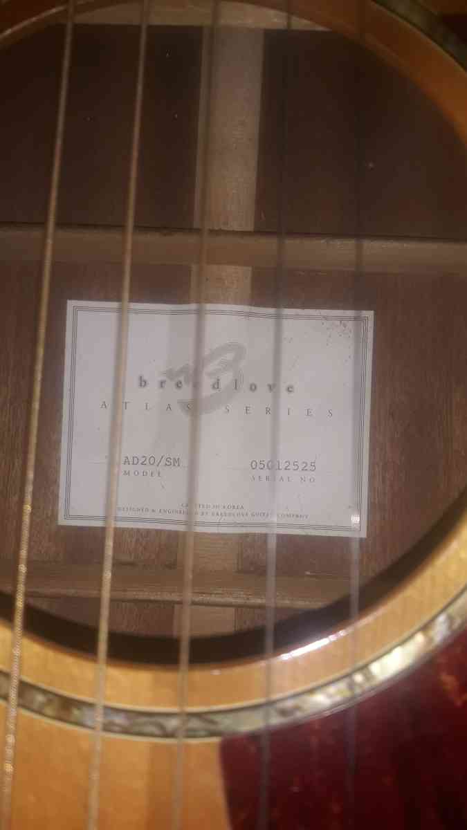 breedlove A25 Acoustic Guitar - Roswell, Georgia - FleaMarketBay