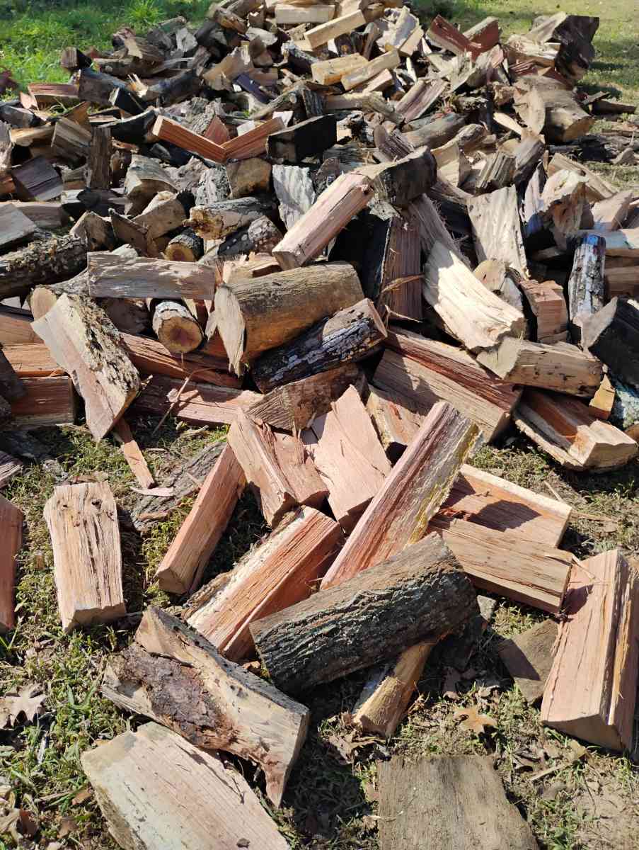 seasonal firewood hickory and oak - Andersonville, Tennessee