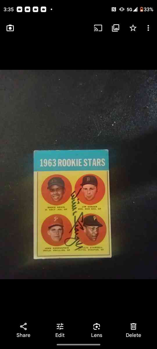 1963 rookies baseball card - Baltimore, Maryland - FleaMarketBay