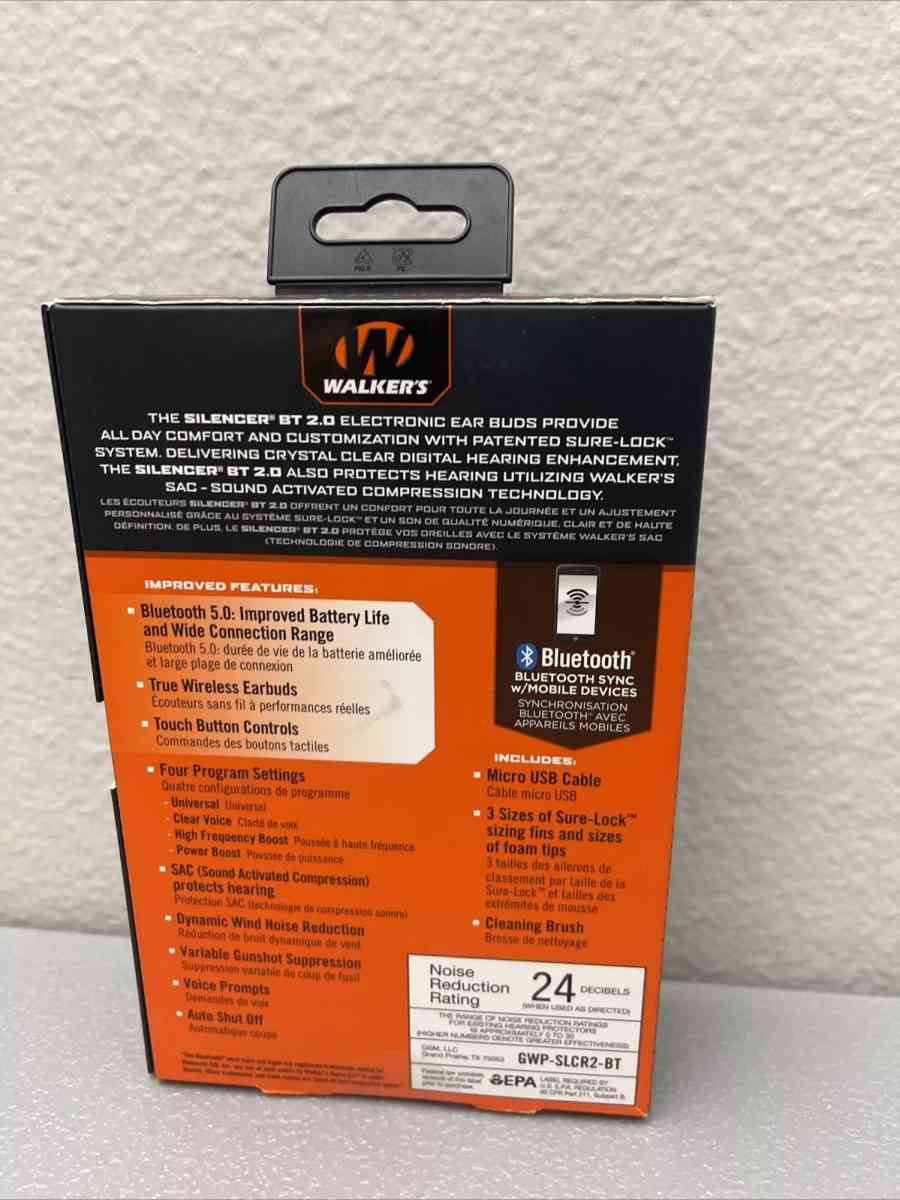 Like New Walkers Earsbuds Wireless Blutooth Silencers - Houston, Texas - FleaMarketBay