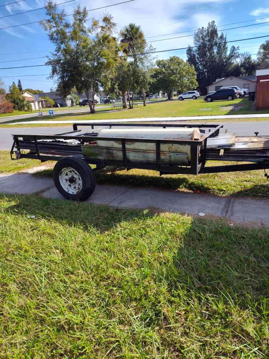 scrap metal debris trailer - Apopka, Florida