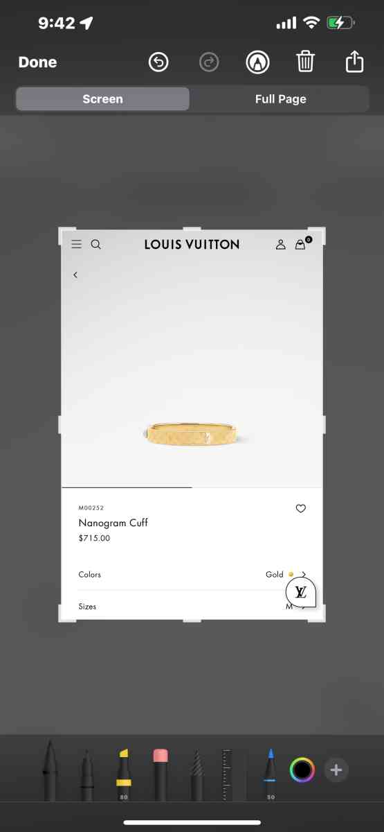 LUIS VUITTON BRACELET - Kansas City, Missouri - FleaMarketBay
