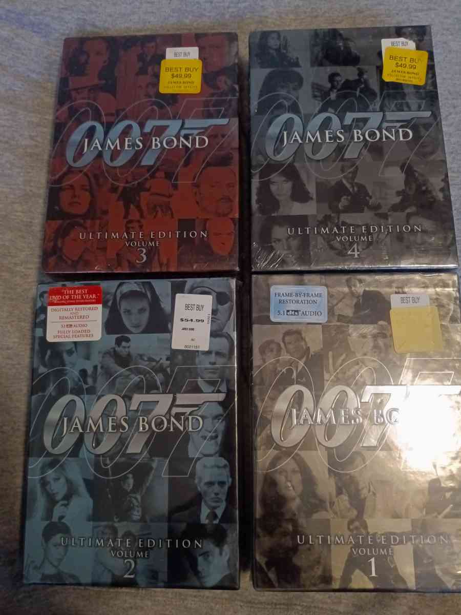 James Bond dvd - Alicia, Arkansas