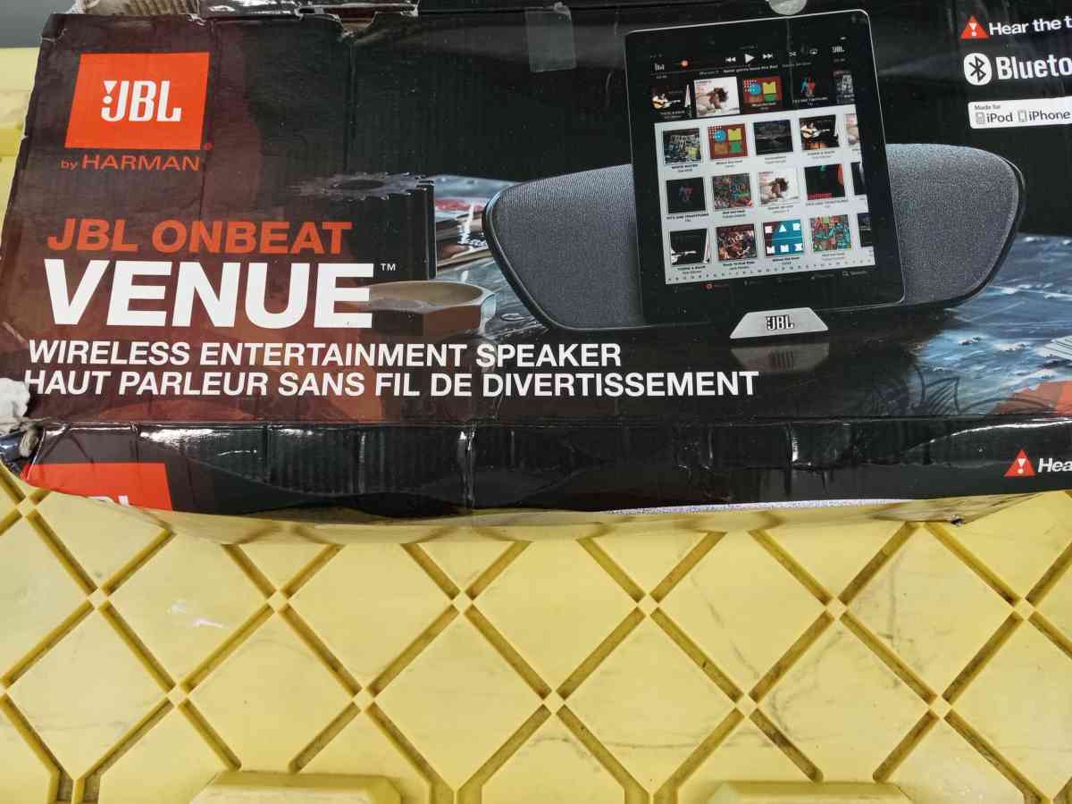 the JBL speaker model venue new - Belmont, California - FleaMarketBay