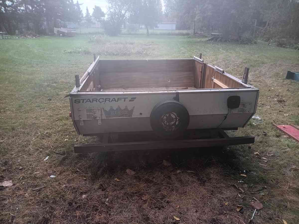 homemade utility trailer - Antigo, Wisconsin - FleaMarketBay