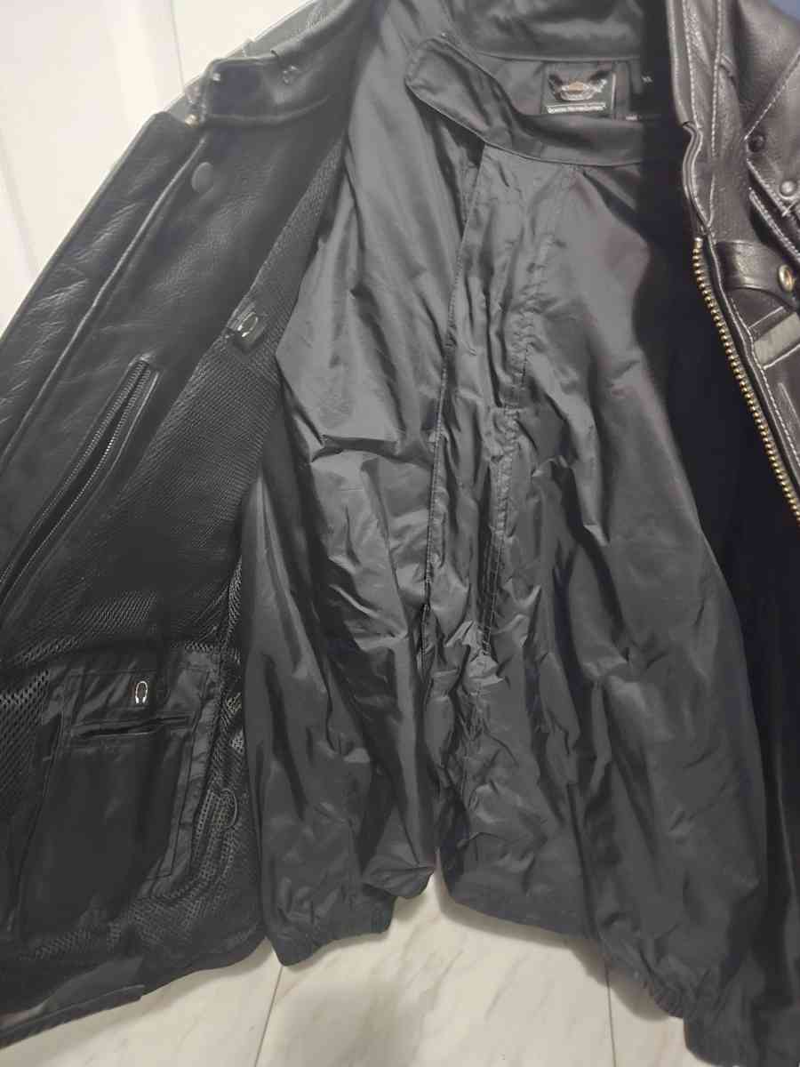 mens HarleyDavidson leather jacket - South Lebanon, Ohio - FleaMarketBay