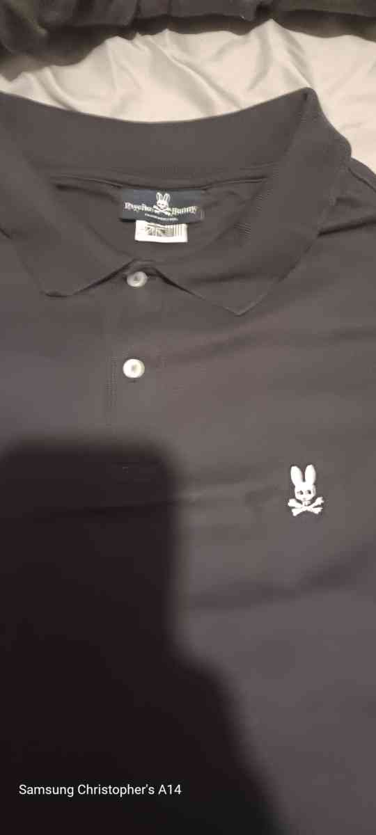 a 2x Pyscho Bunny Polo style dress shirt - Newark, Texas - FleaMarketBay