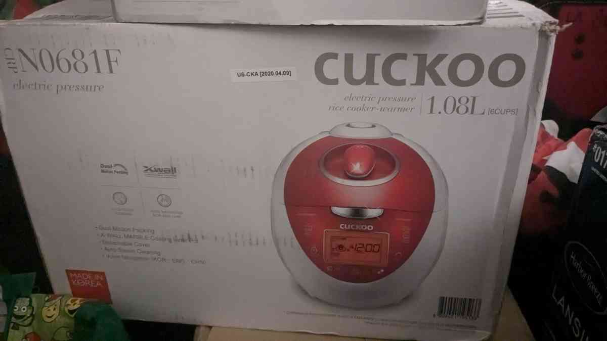 Cuckoo pressure rice cooker - Charlotte, North Carolina - FleaMarketBay