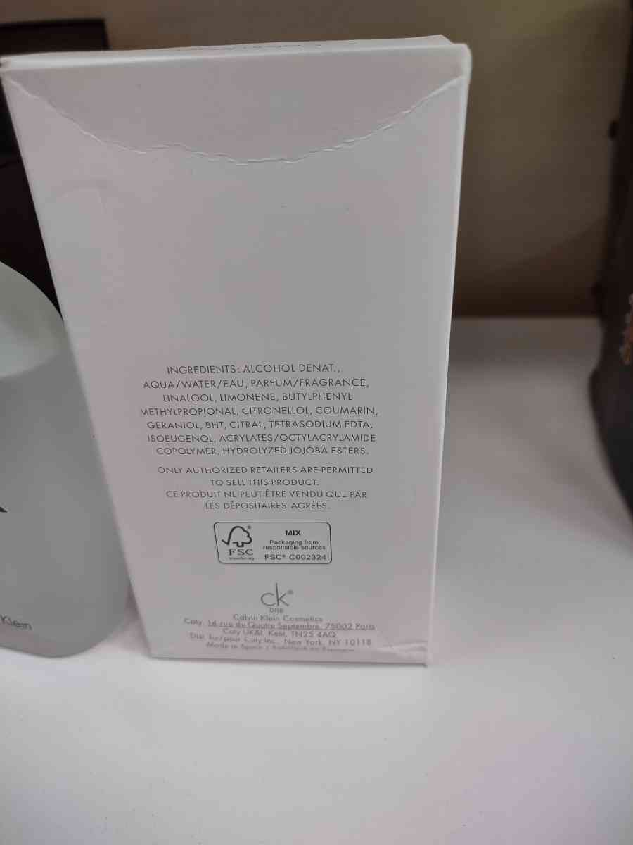Calvin Klein Ck One Eau De Toilette Spray - Colleyville, Texas - FleaMarketBay