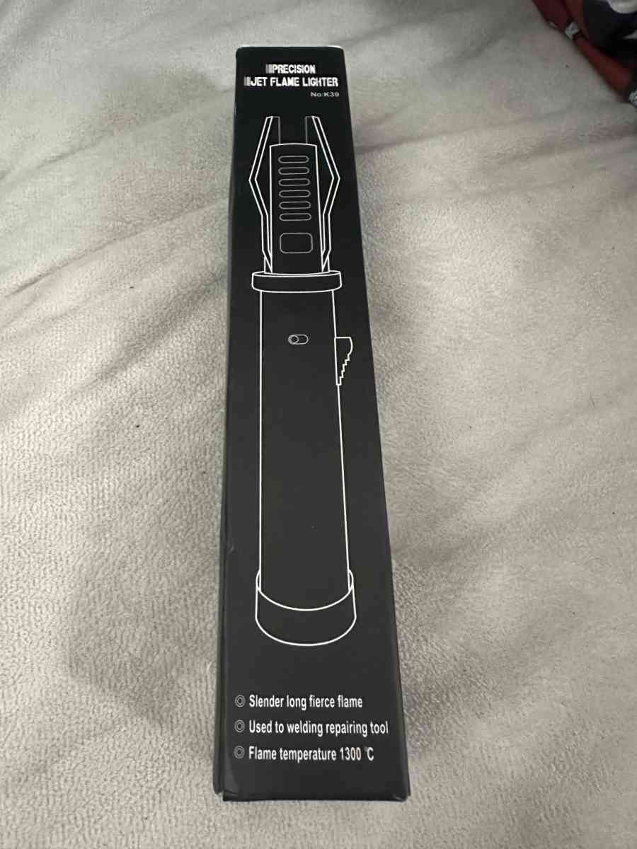 Large Butane Torch Lighter Windproof Jet Flame Lighter Cool - Garden Grove, California - FleaMarketBay