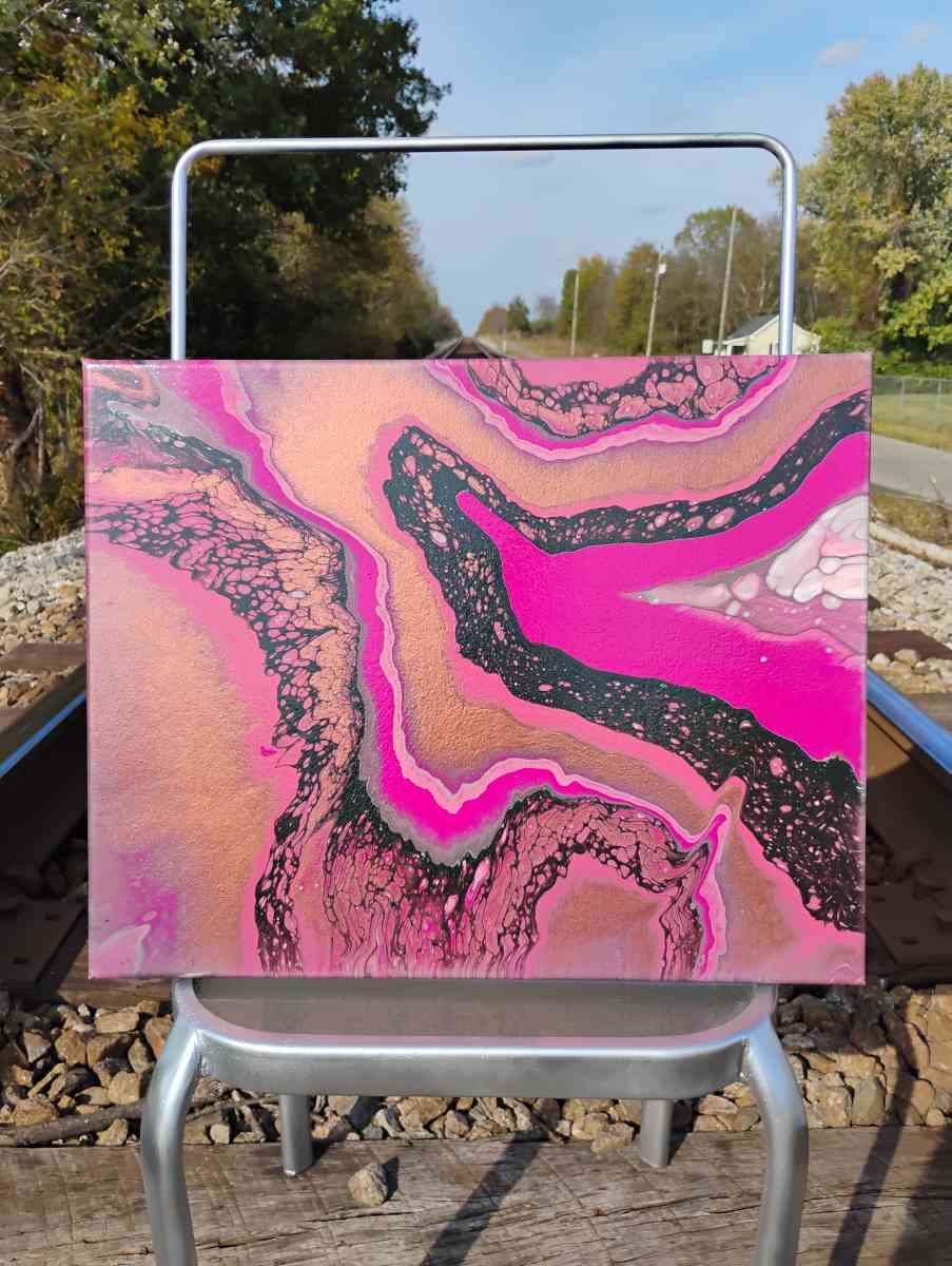 20in x 16in Acrylic Painting - Christiana, Tennessee - FleaMarketBay