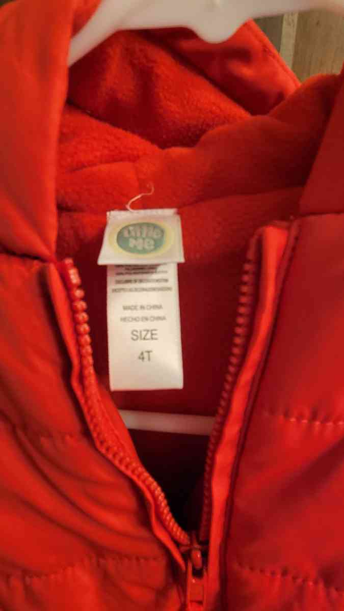 4T red winter coat - Glenshaw, Pennsylvania - FleaMarketBay