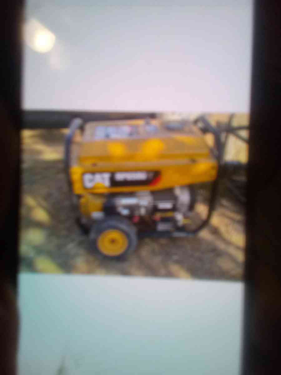 CAT RP6500 GAS POWERED PORTABLE GENERATOR  and homelite 4400 - Oroville, California