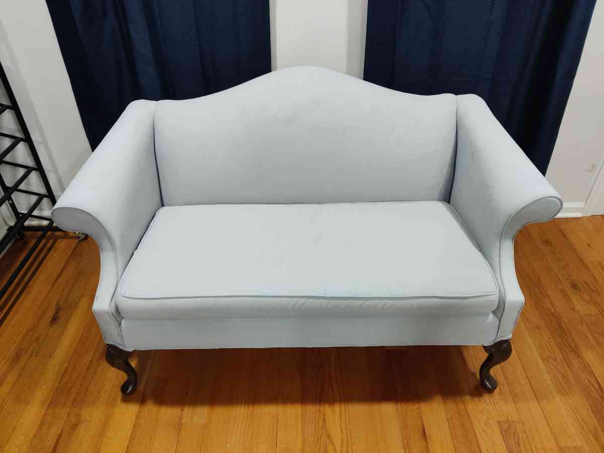 Ash Gray and Blue Couch Set - Baltimore, Maryland - FleaMarketBay